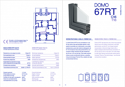 FICHA TECNICA DOMO 67RT C16