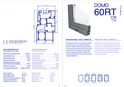 FICHA TECNICA DOMO 60RT C16